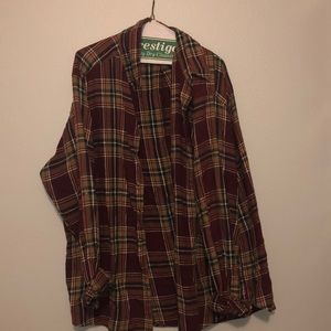 Oversized flannel